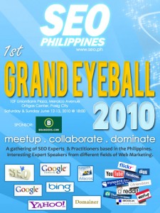Philippines SEO grand eye ball Training