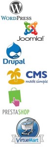 content management system logos
