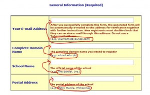 edu domains general information